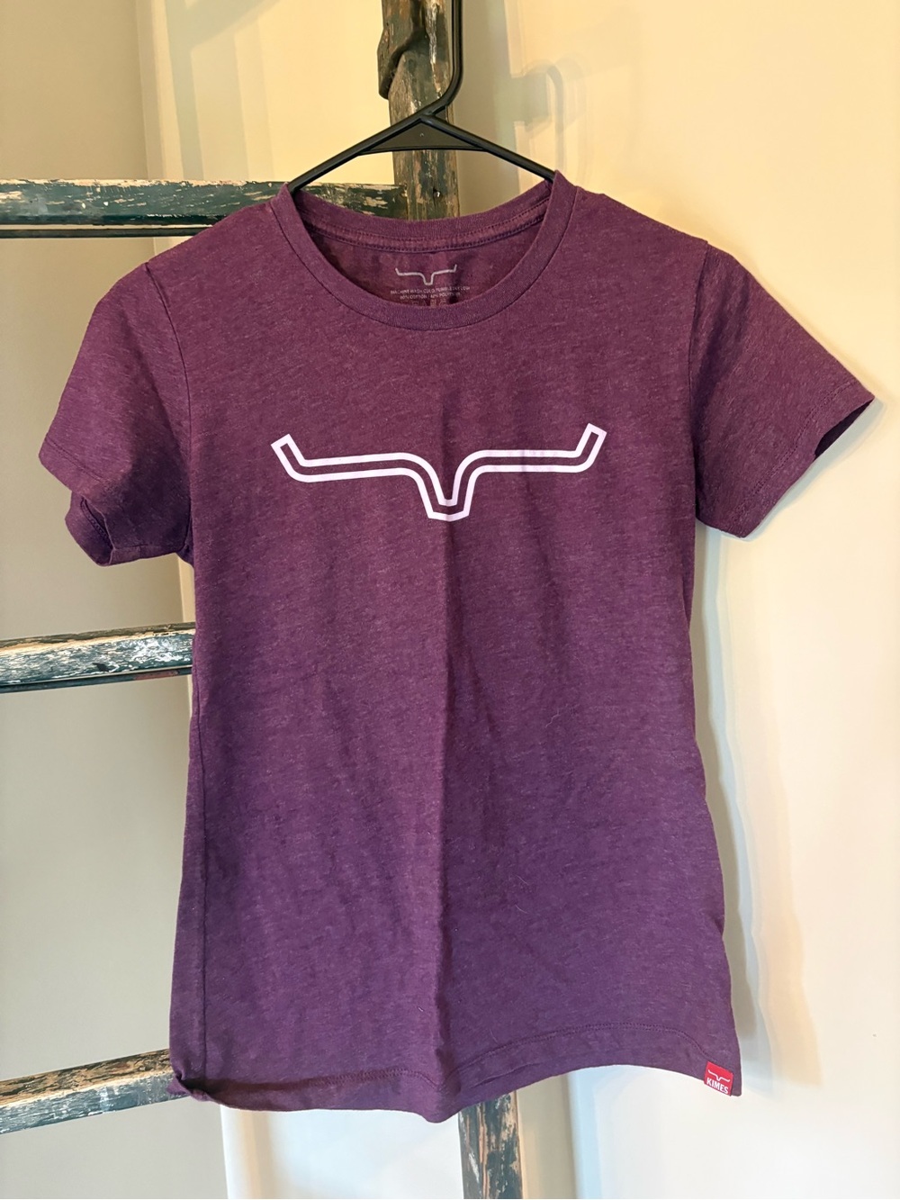 Kimes Ranch Purple Short-Sleeve Logo Tee